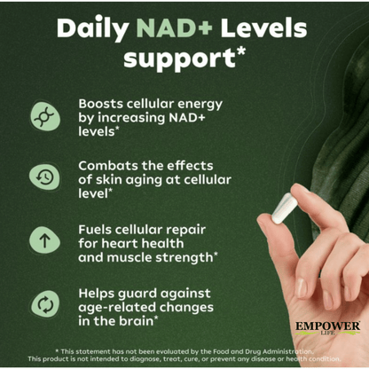 NAD+ Nicotinamide Riboside | 900 mg | 80 Ct